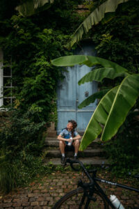 Traversée de la Manche à vélo : étape à Coutances
