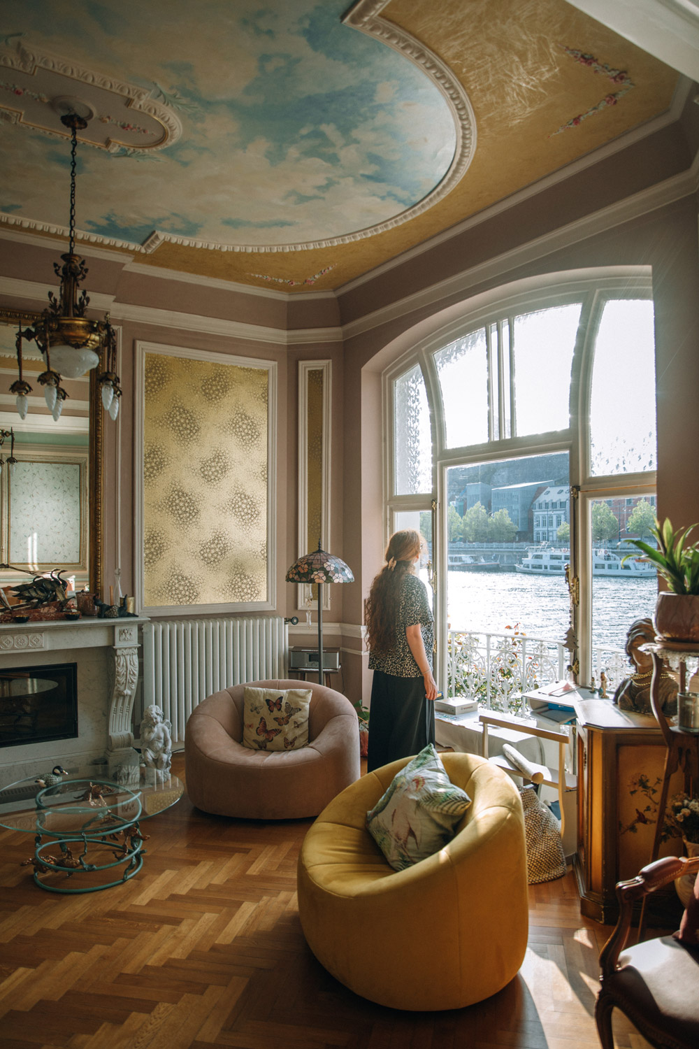 Décoration Belle-Époque Villa Balat