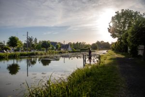 Les berges du canal de Berry à Mennetou