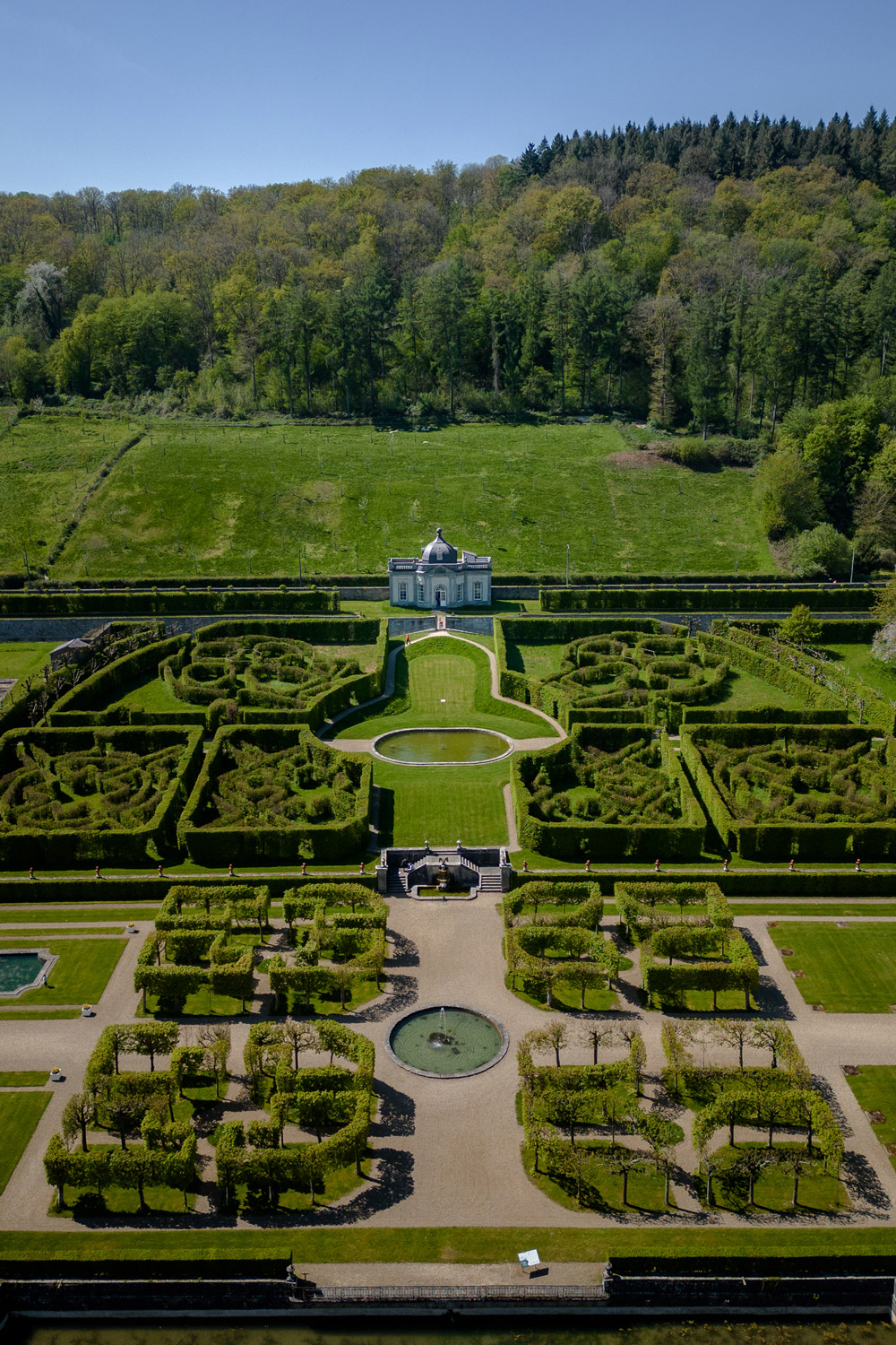 visite du jardin de Freÿr et ses jardins