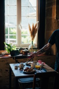 petit-déjeuner au Petit Nançay
