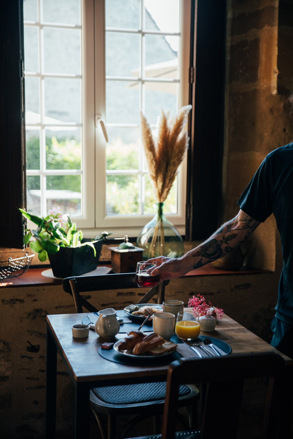 petit-déjeuner au Petit Nançay