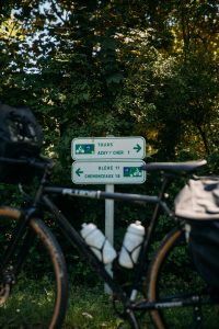 signalétique de la V46, véloroute Coeur de France