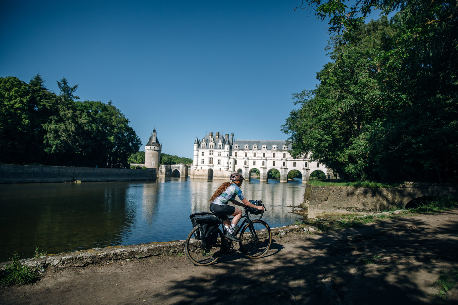 Chenonceau sur la véloroute Coeur de France