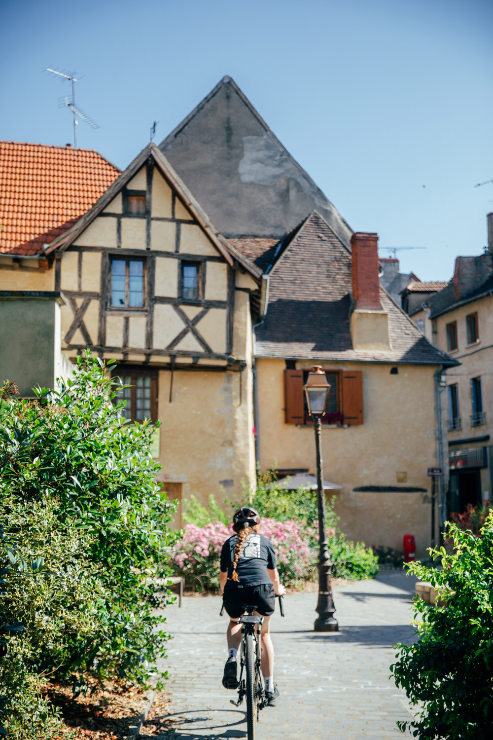 arrivée à Montluçon sur la V46