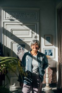 Muriel, propriétaire de la Villa Balat Namur