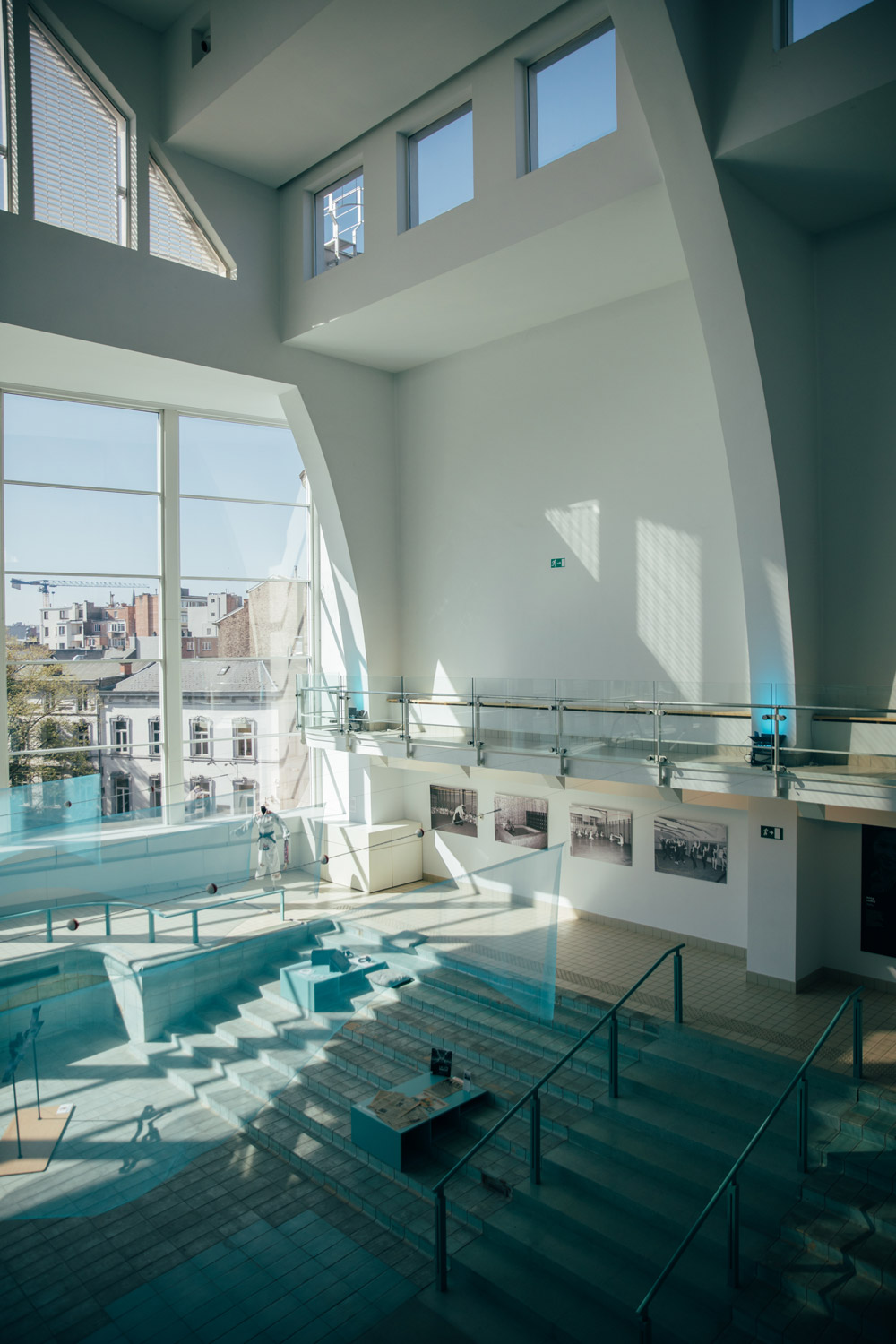 intérieur de la Cité Miroir Liège