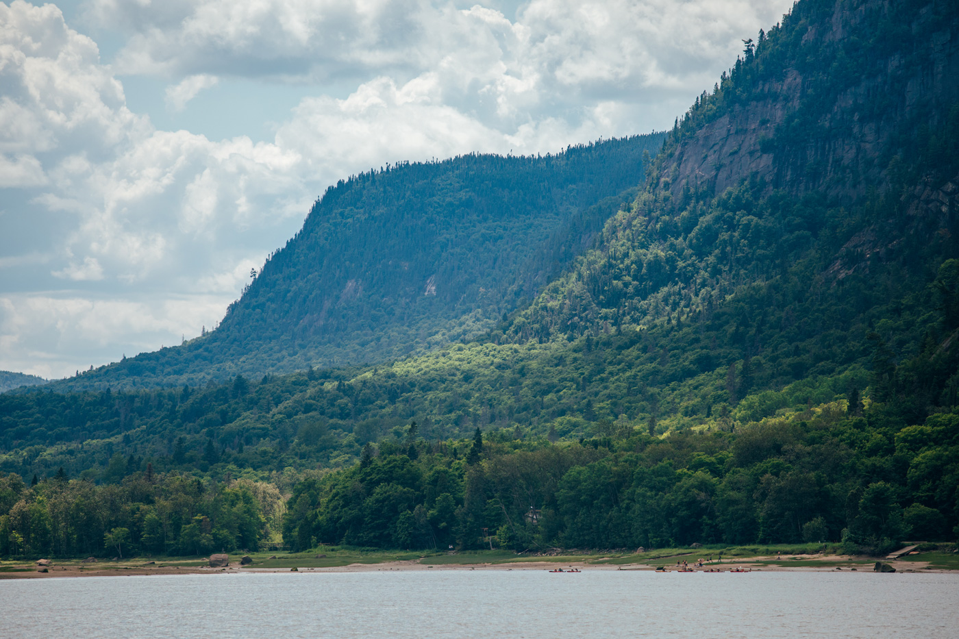 Baie éternité dans le parc national du Fjord du Saguenay