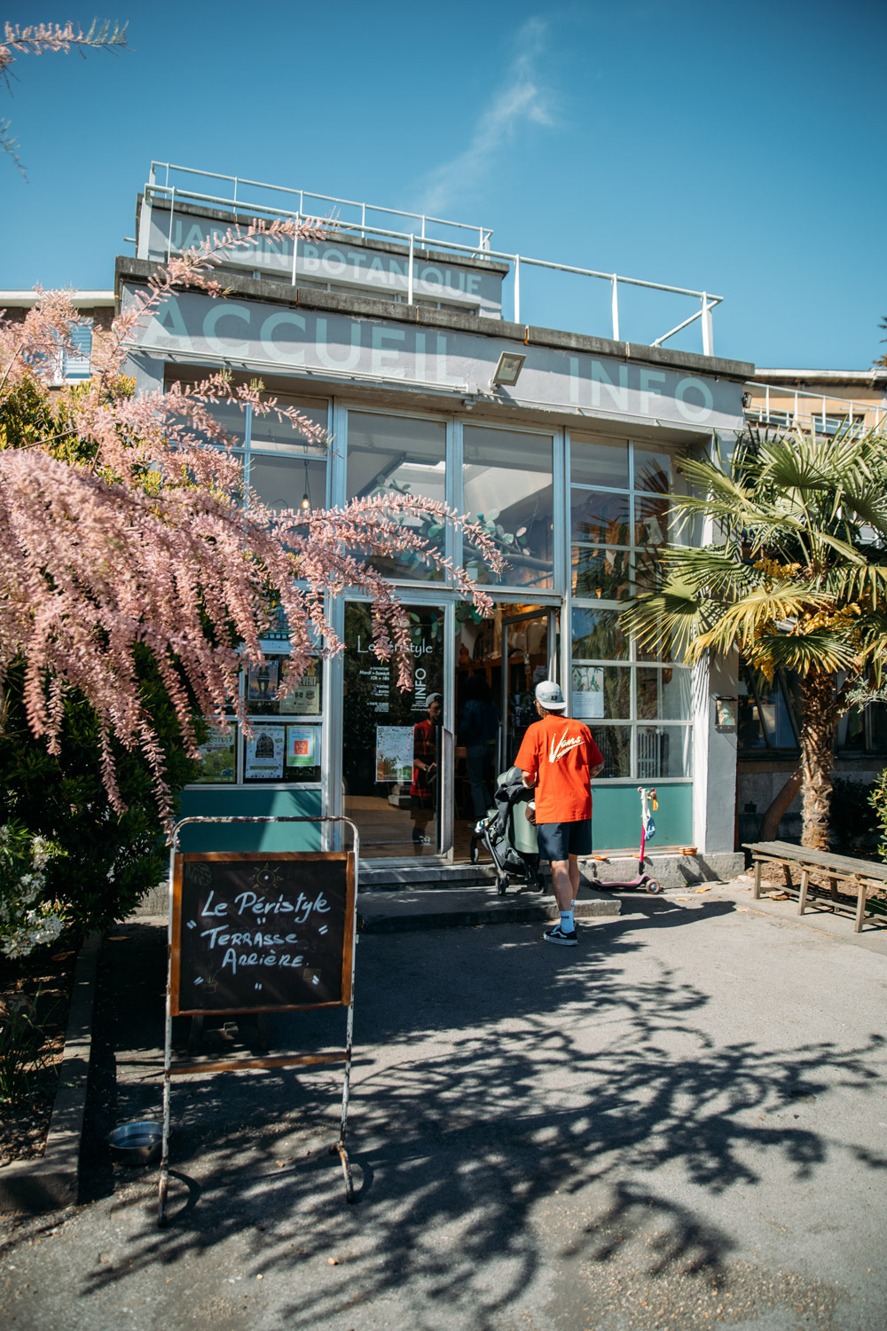 Café le Péristyle du Jardin botanique de Liège