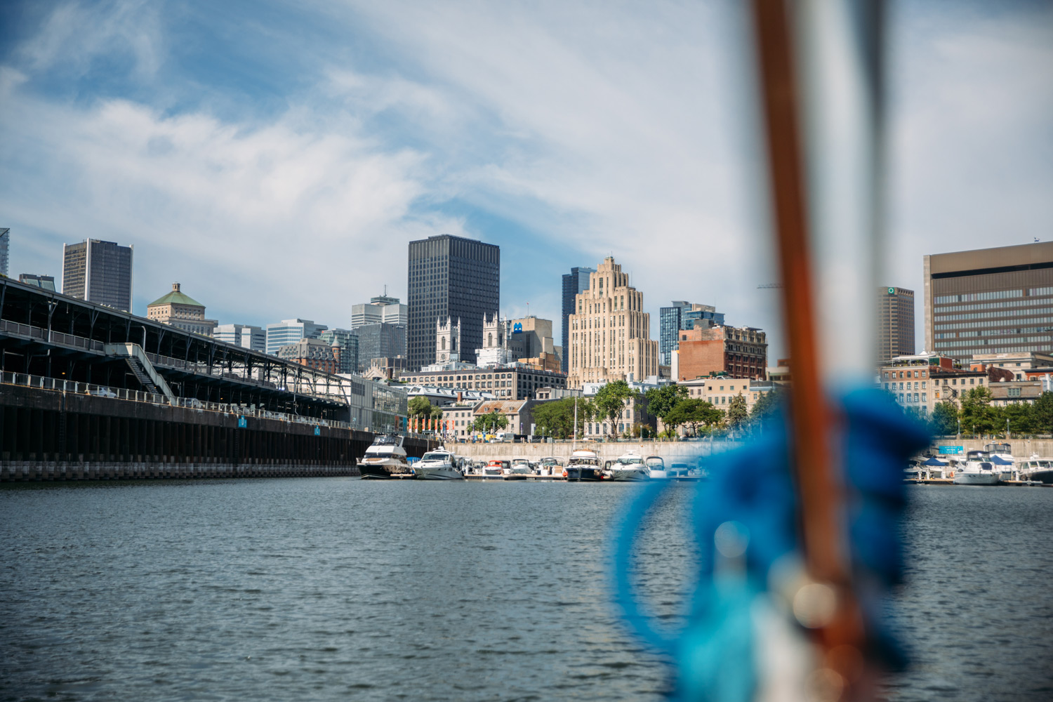 croisière depuis le Vieux-Port de Montréal