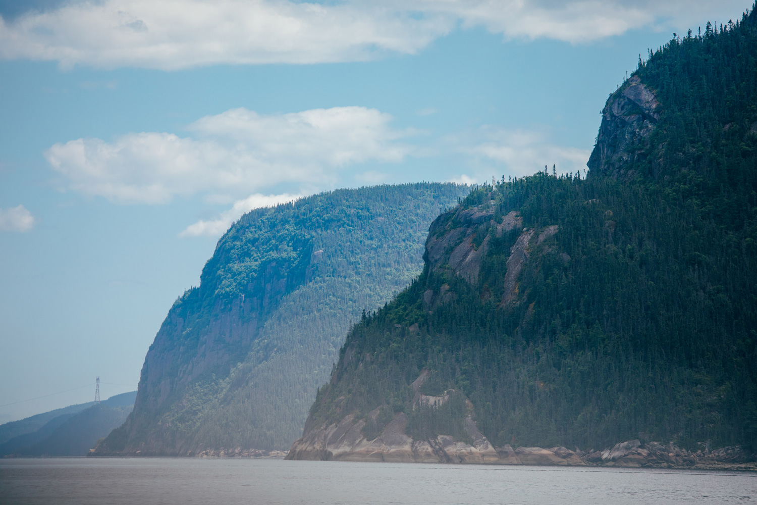 croisière sur le fjord du Saguenay jusqu'au Cap Trinité
