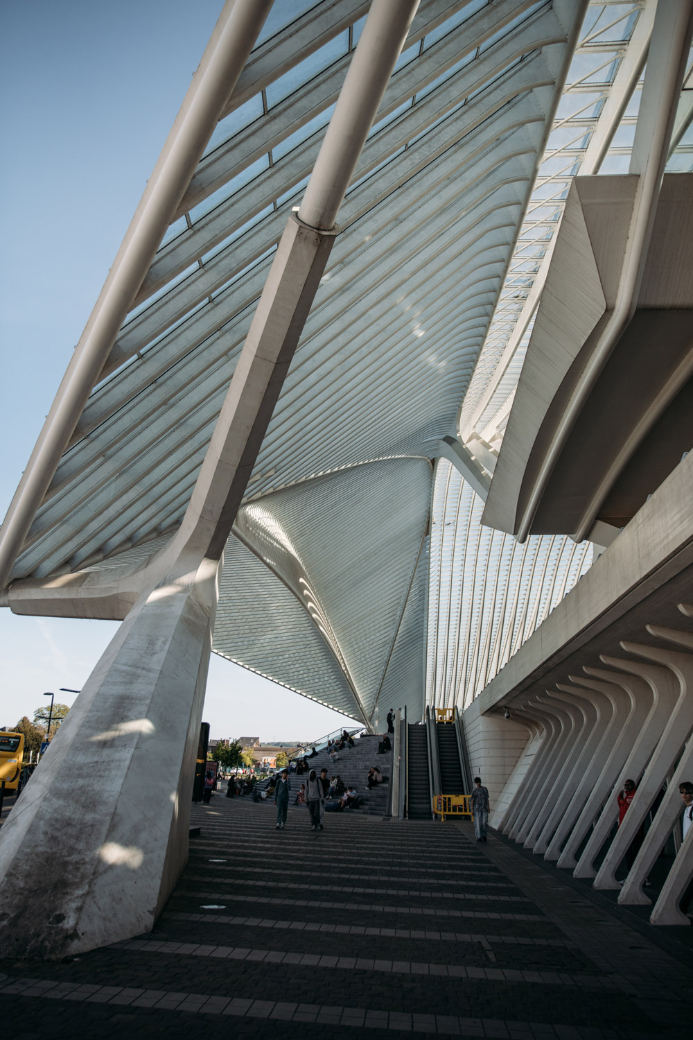 architecture de la gare Liège-Guillemins
