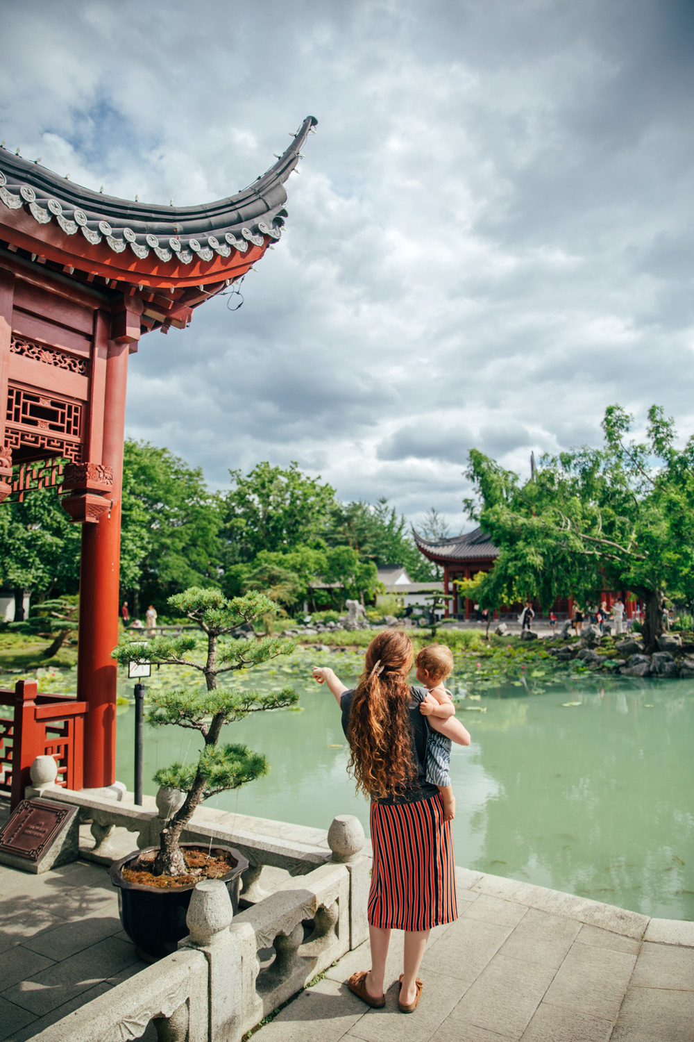 jardin de Chine au jardin Botanique de Montréal