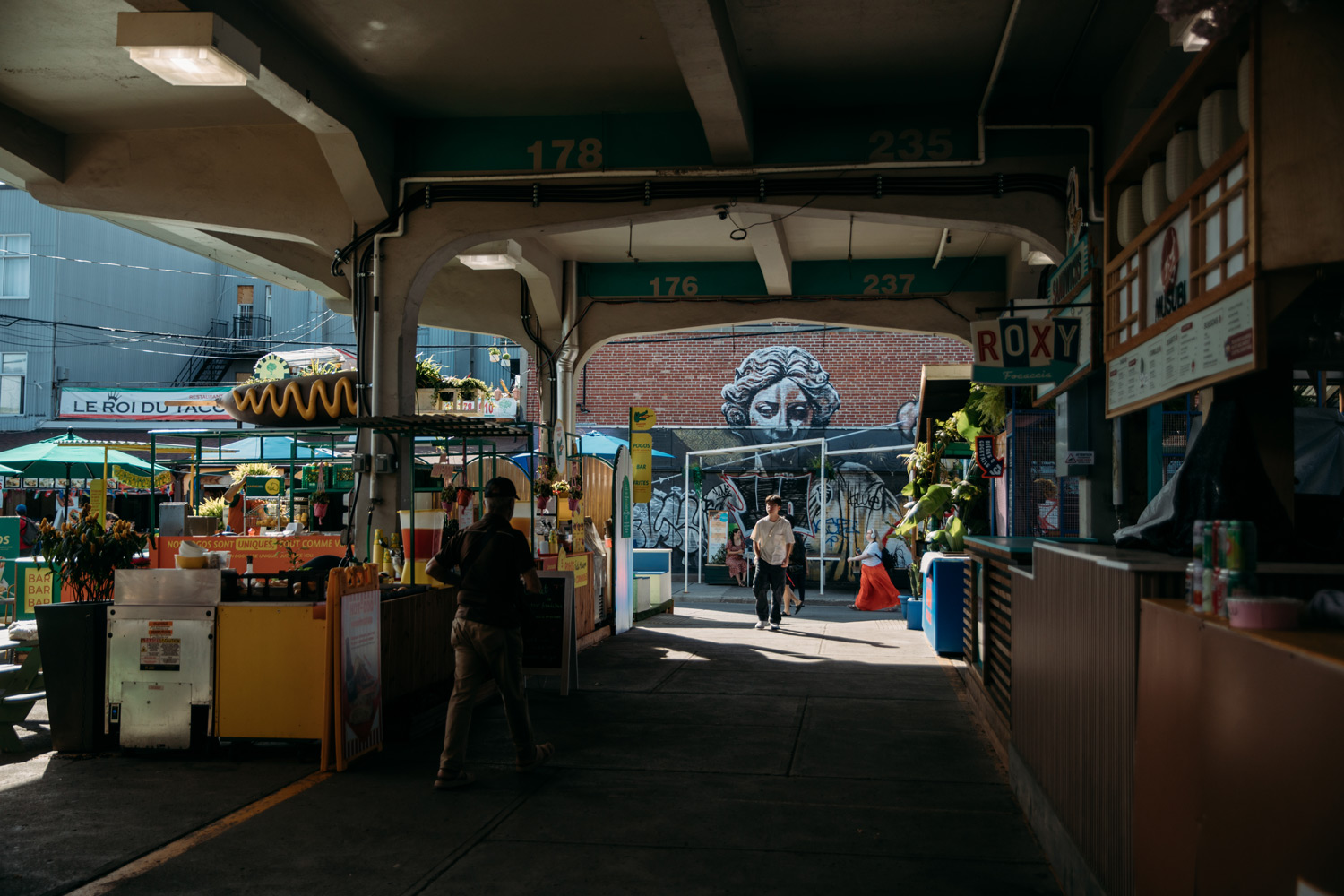 étals du marché Jean-Talon à Montréal