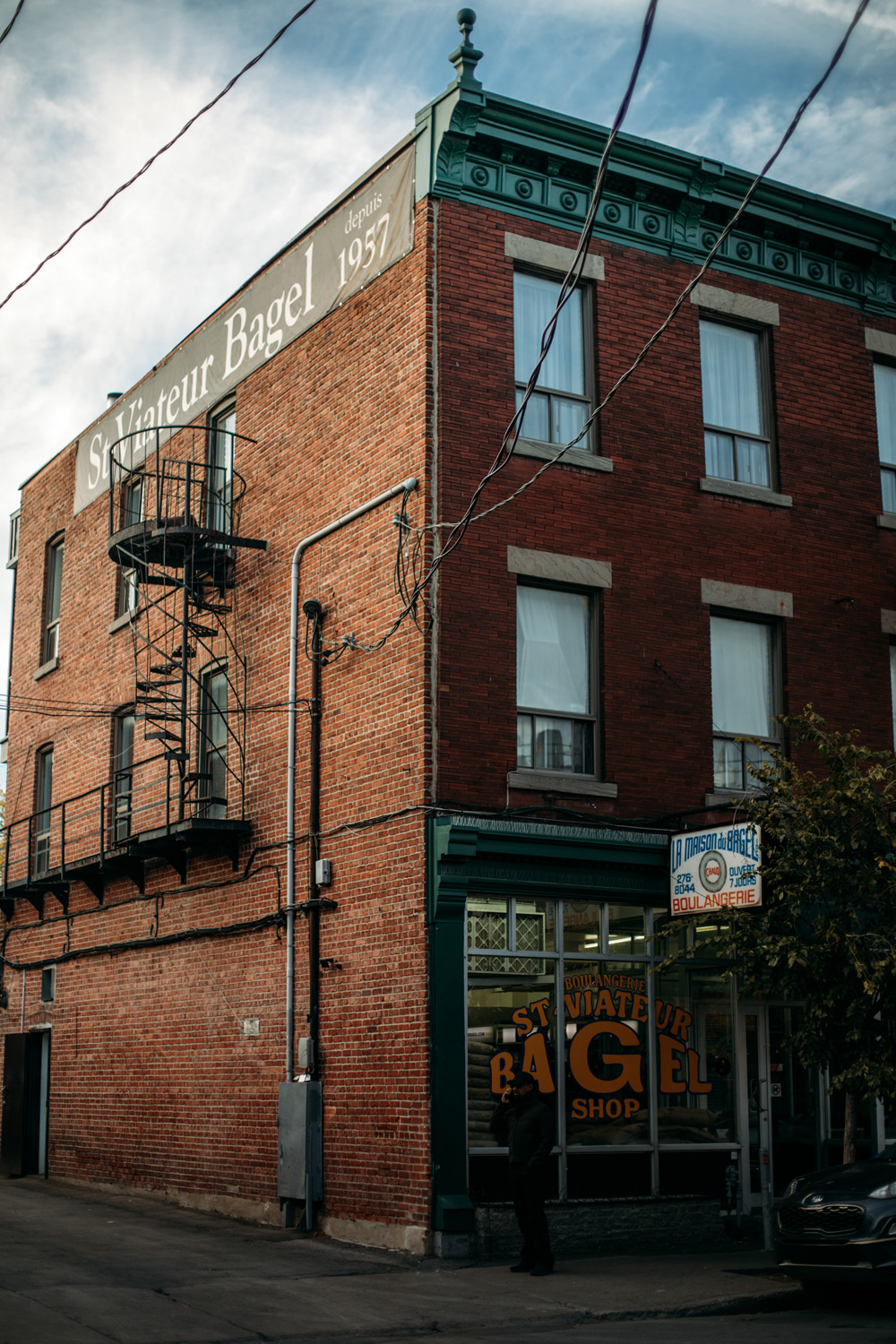 bagel St Viateur dans le Mile-End