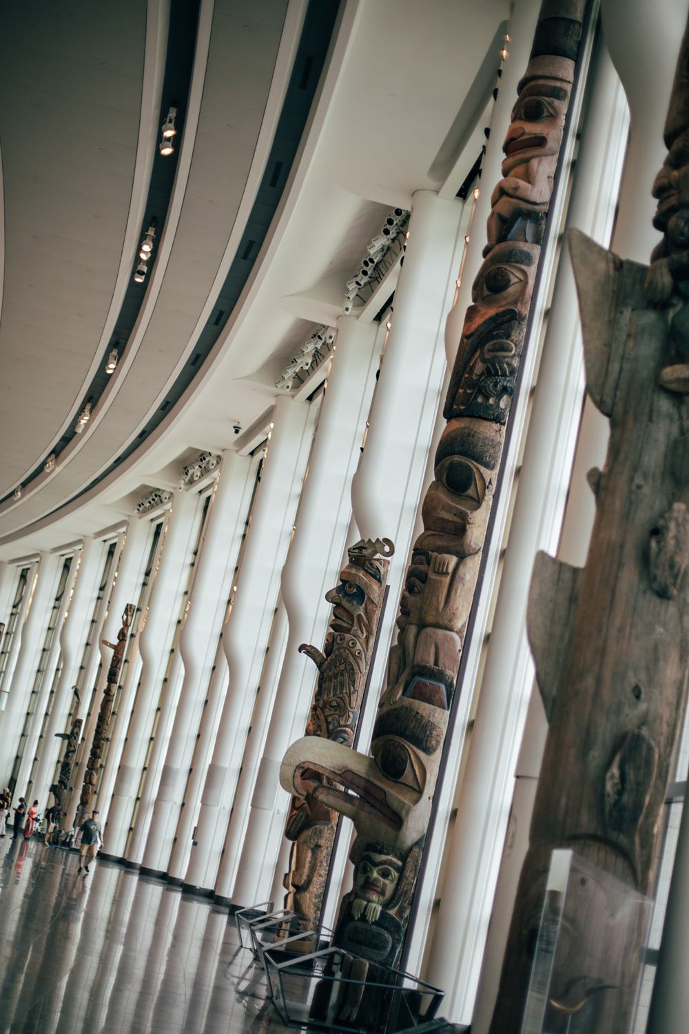 visiter le musée canadien de l'histoire. Photo de la grande galerie