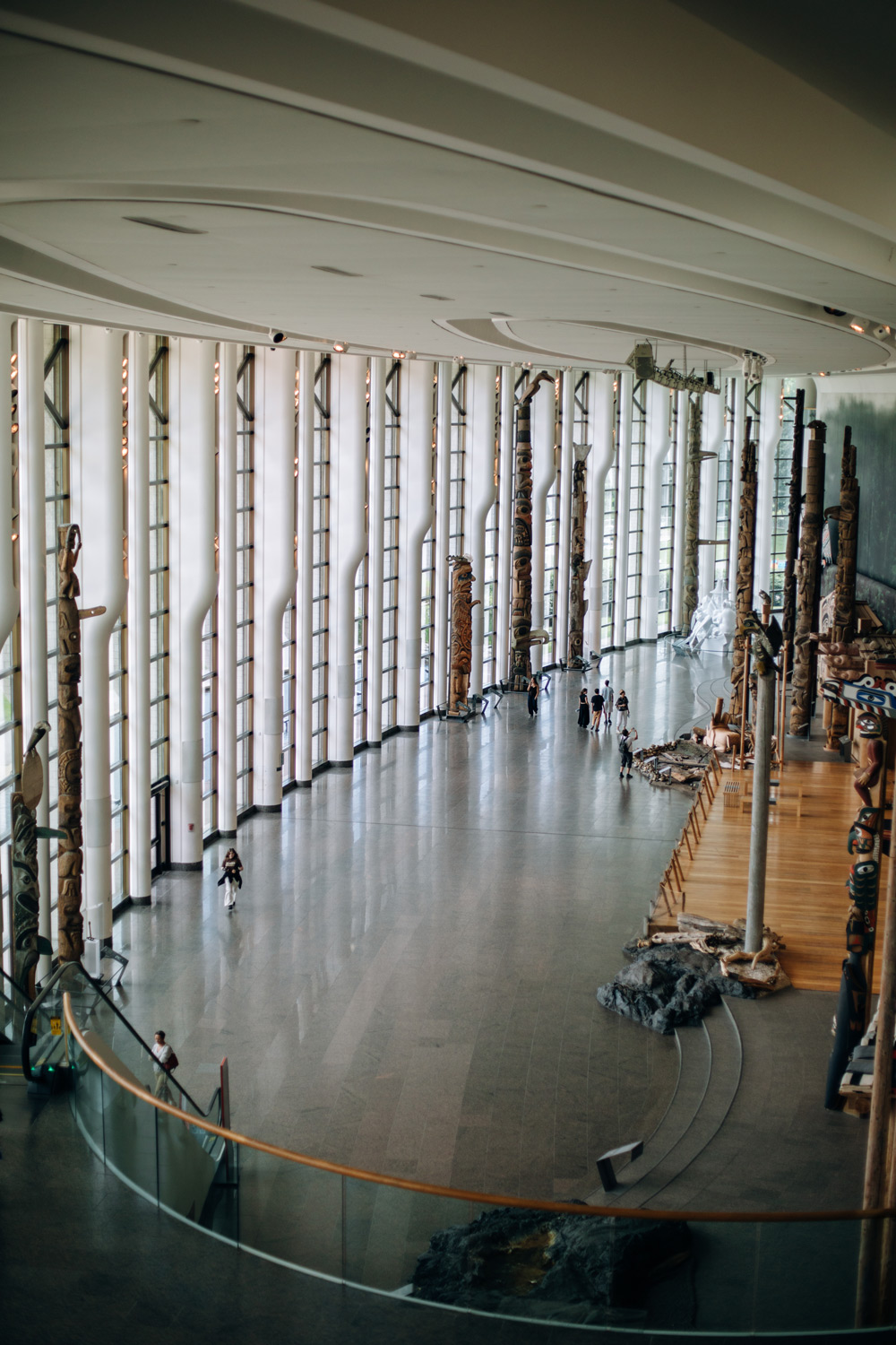 la Grande galerie du musée canadien de l'histoire à Gatineau