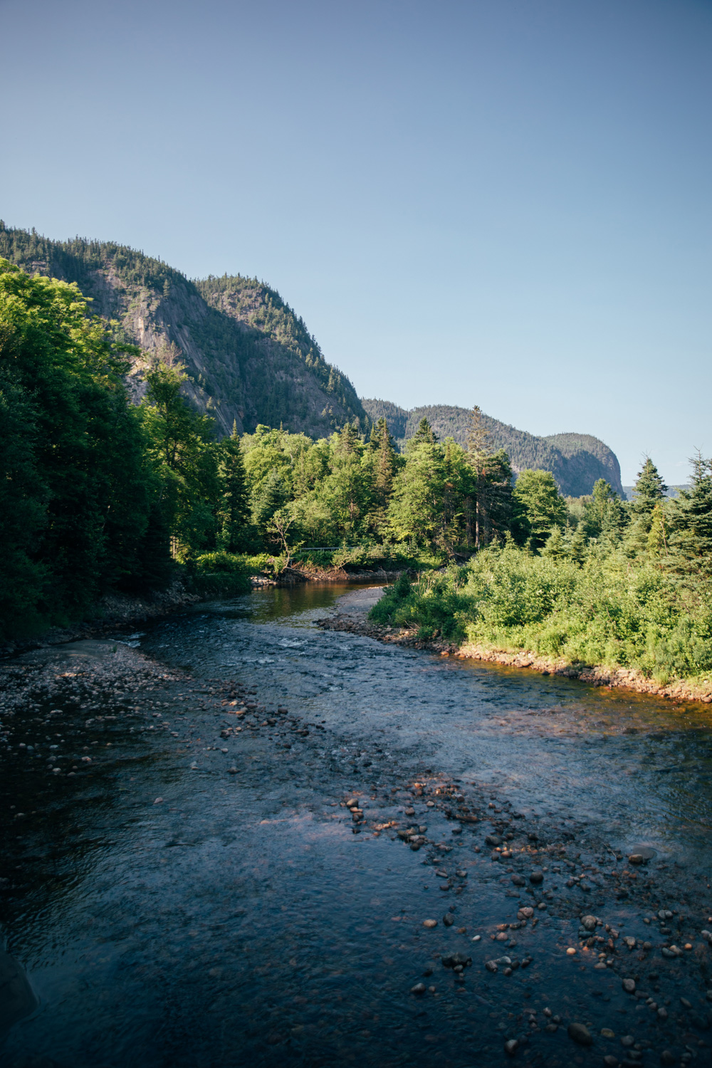 début de la randonnée sentier des Caps