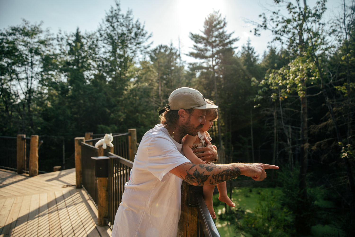 Visiter le parc Oméga en famille