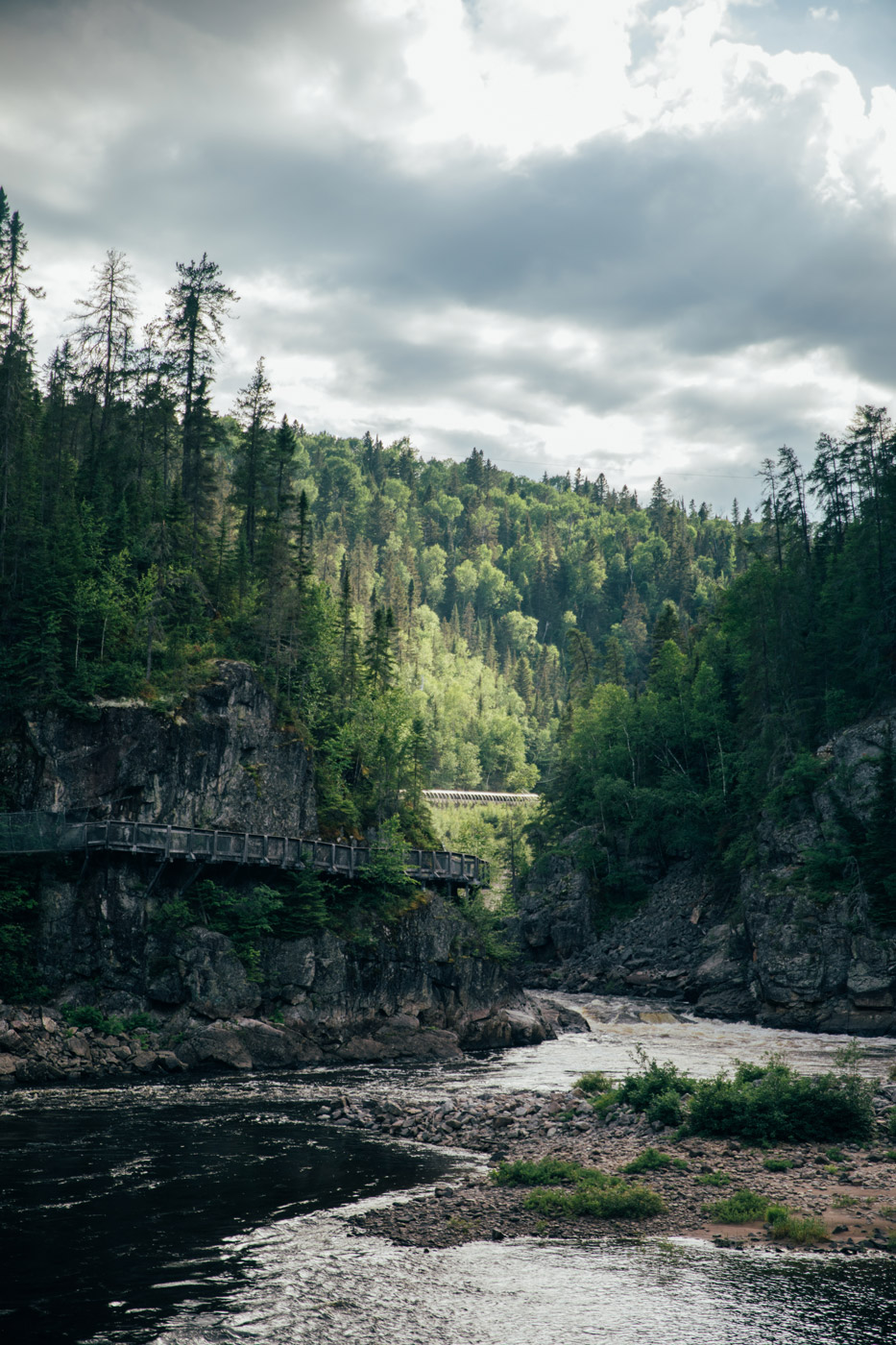 photo parc Trou de la Fée dans le Saguenay