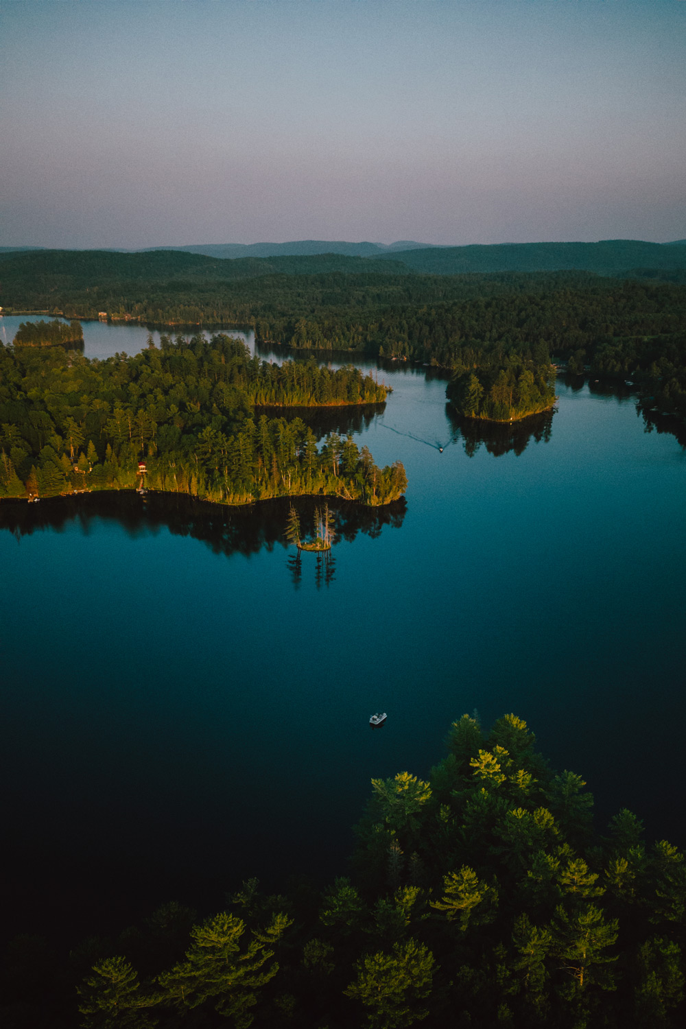 Lac Johnson dans le Pontiac en Outaouais