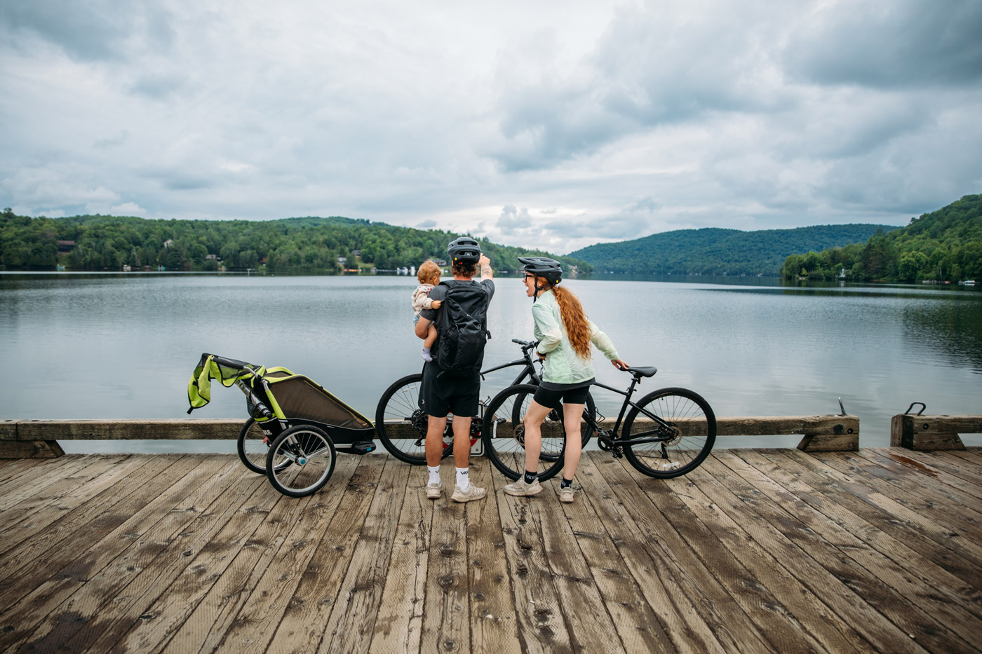 parcours vélo autour de Mont-Tremblant