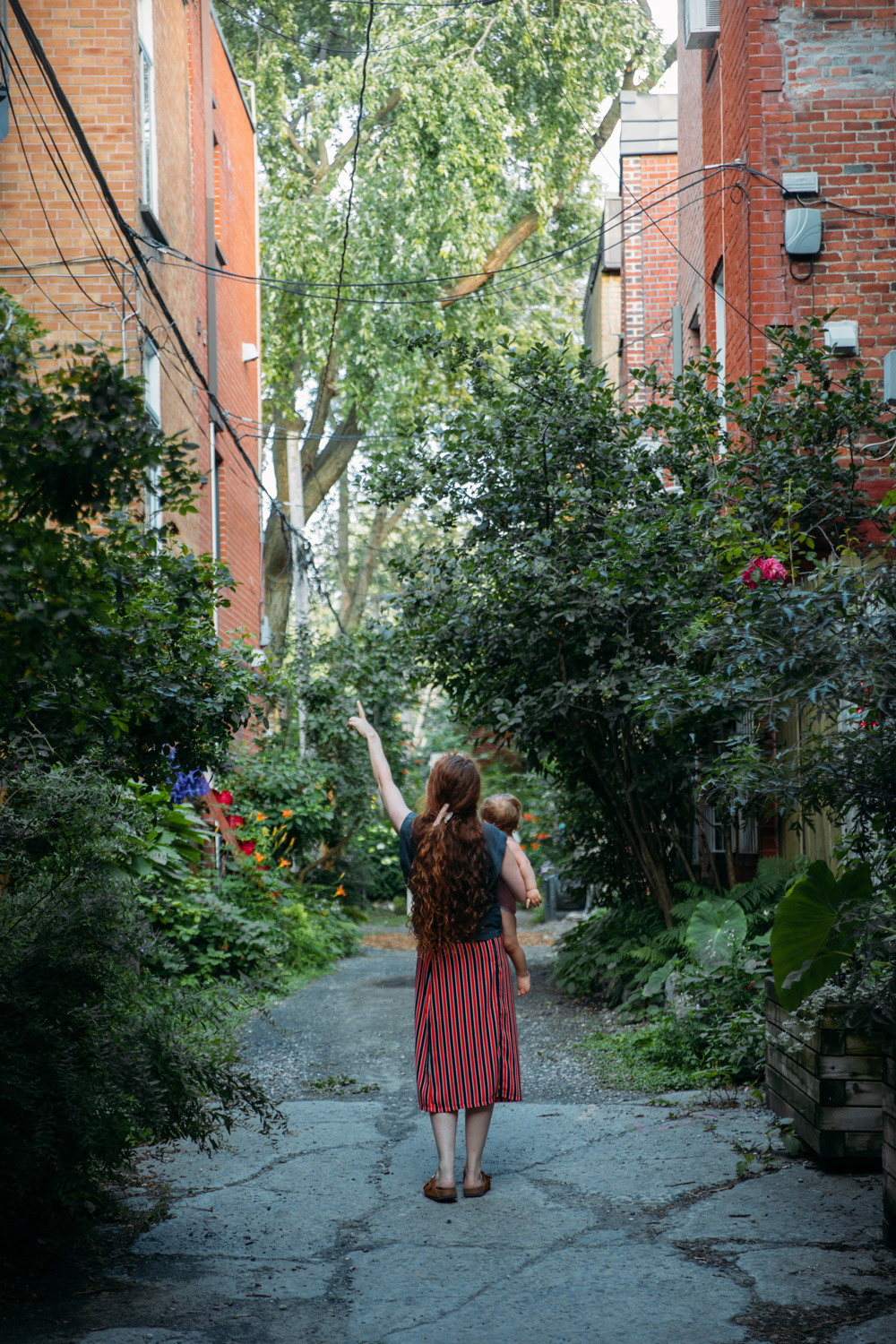balade dans les ruelles vertes du Plateau-Mont-Royal