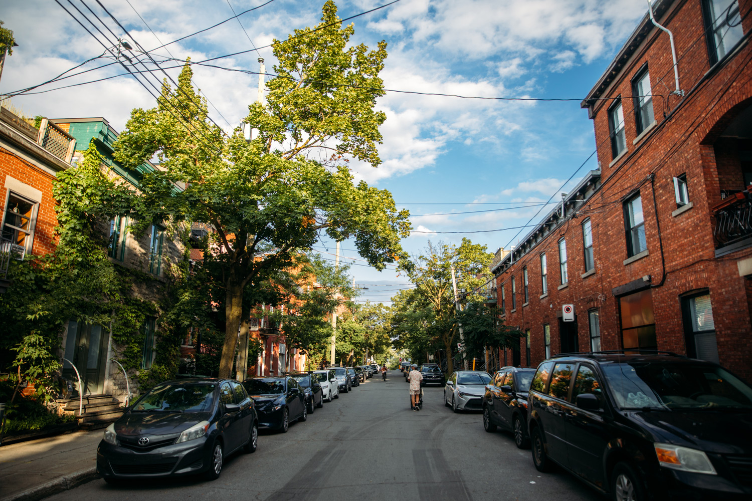 Une rue du Plateau-Mont-Royal