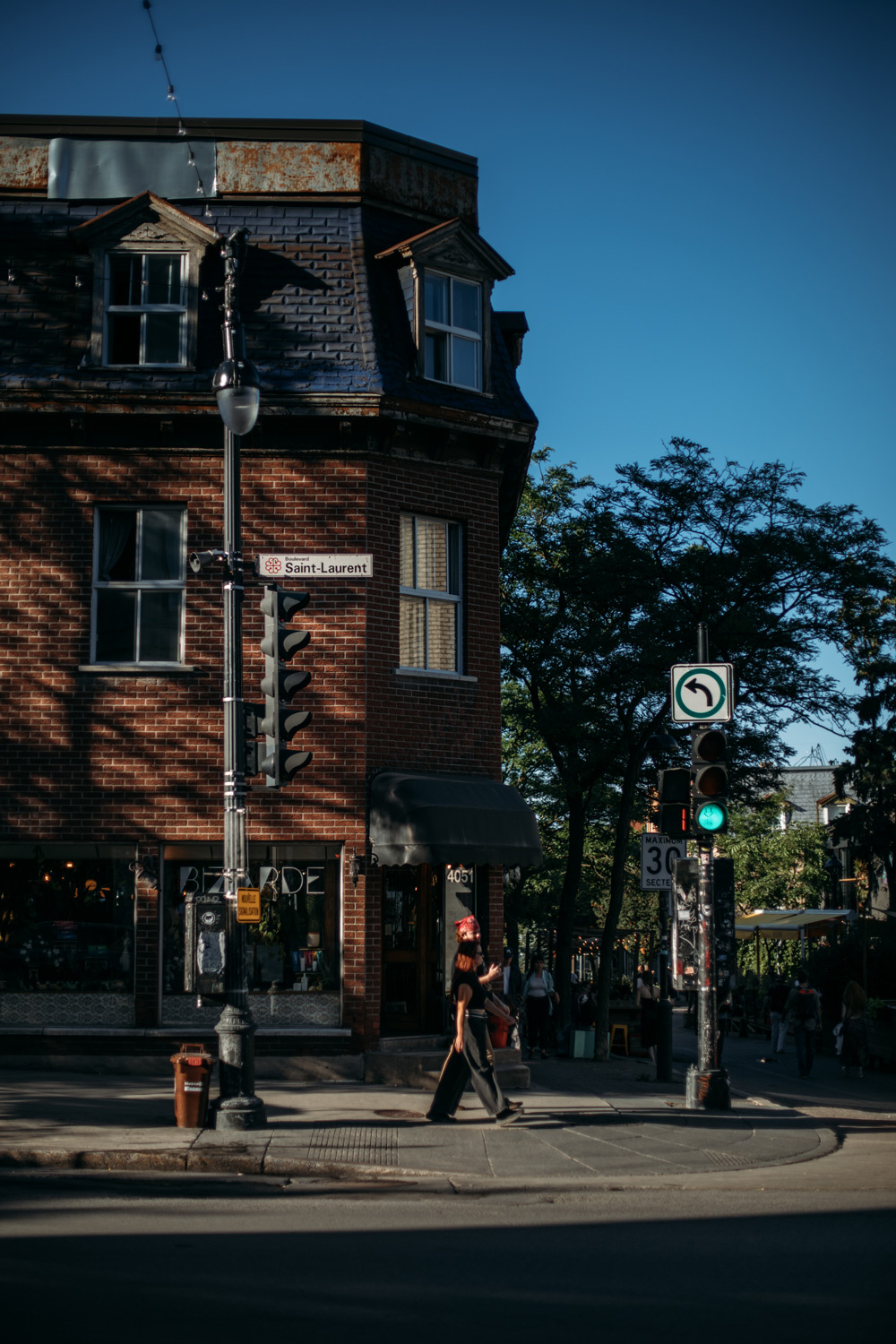 balade sur le boulevard Saint-Laurent