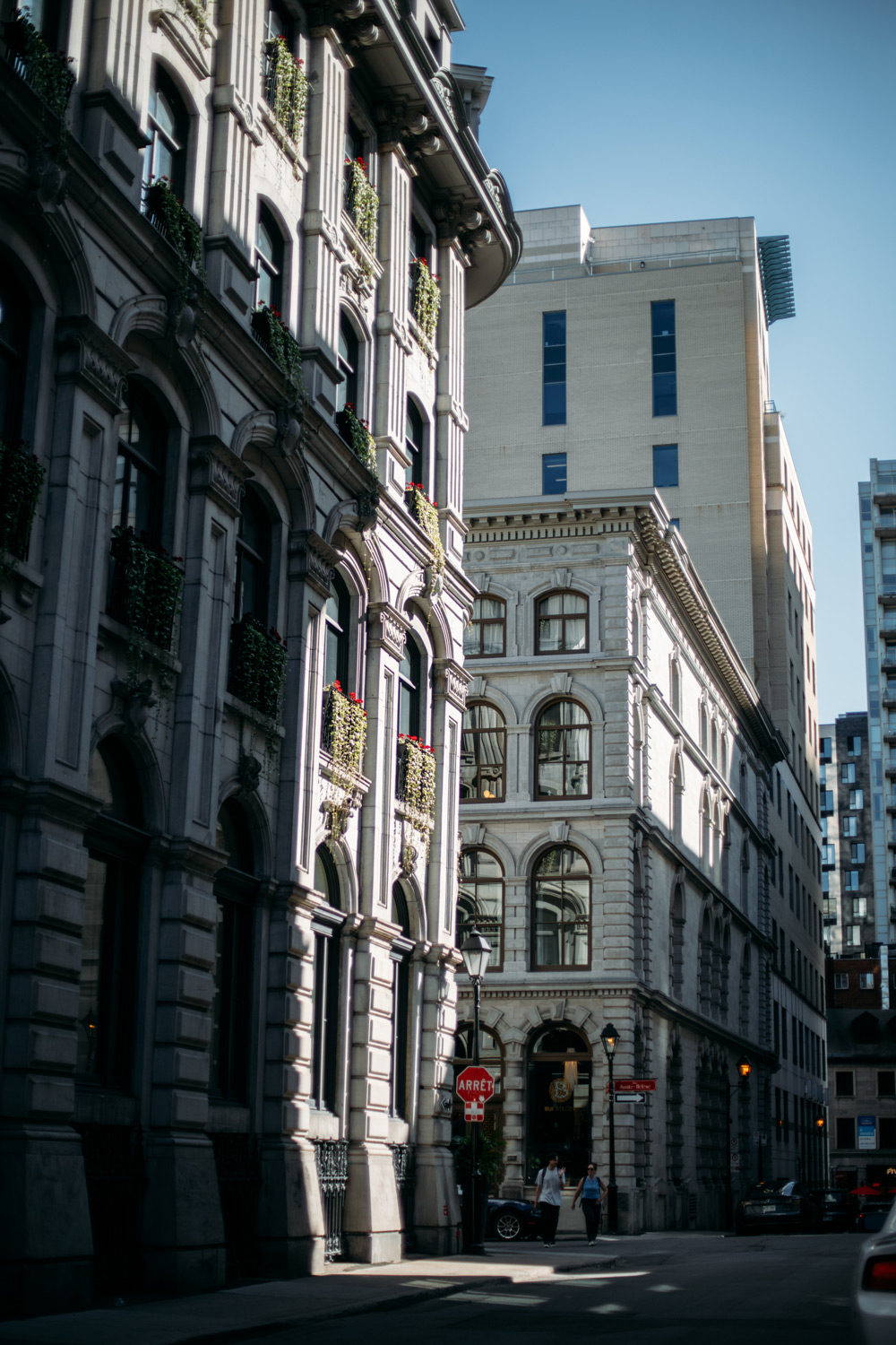 façade du Vieux-Montréal