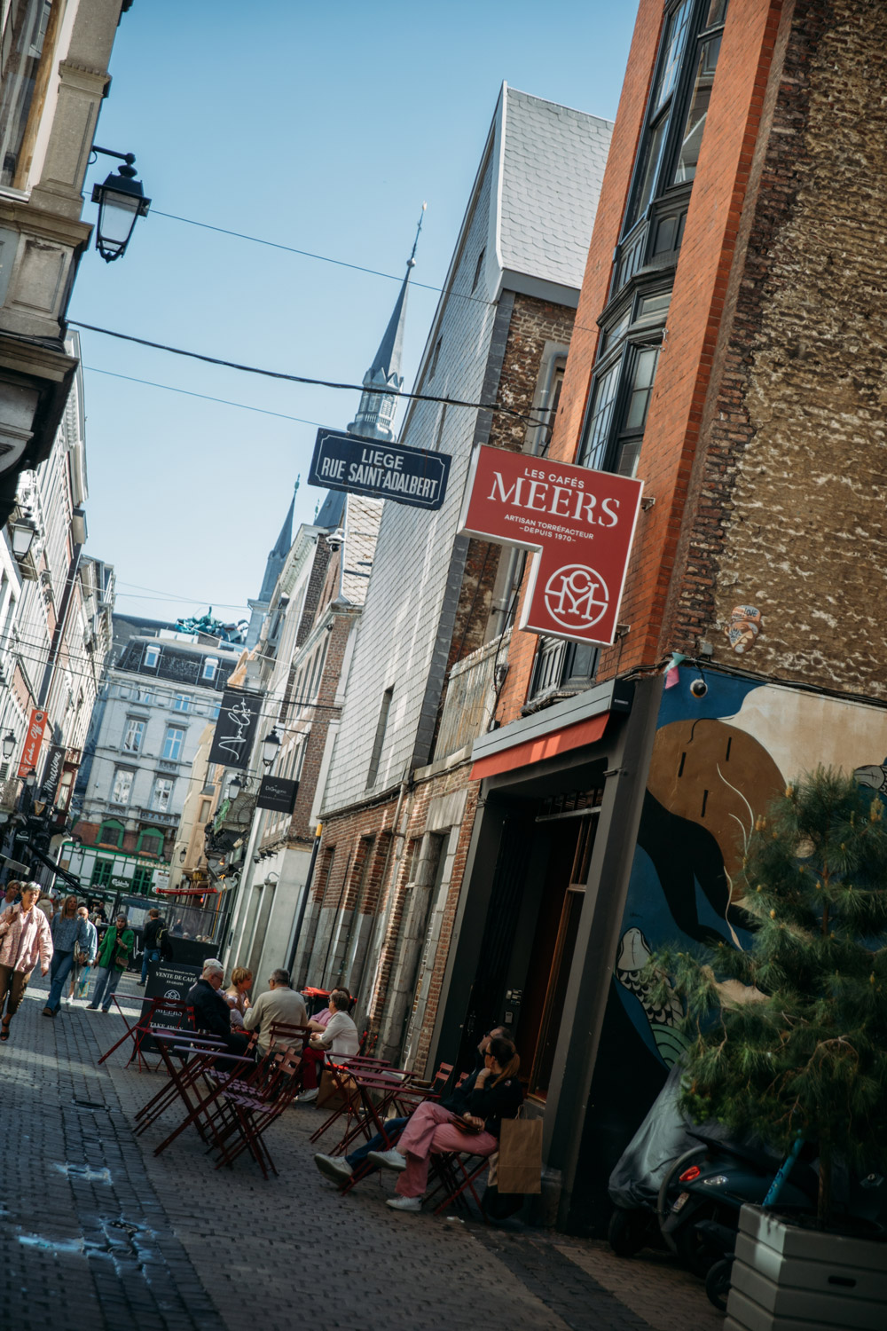 rue du Mouton Blanc à Liège
