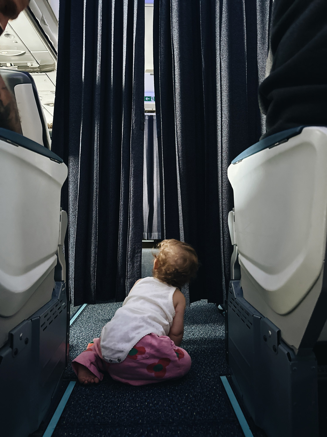 Vol direct avec un bébé vers le Québec