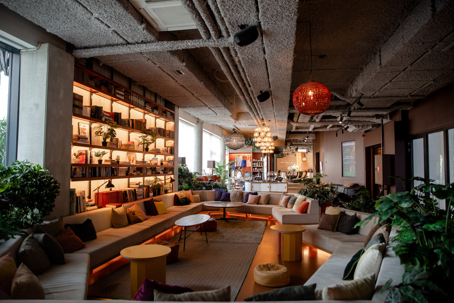 Espace commun contemporain du YUST Liège