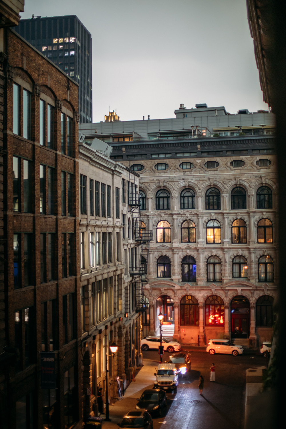 La vue depuis l'hôtel Gault