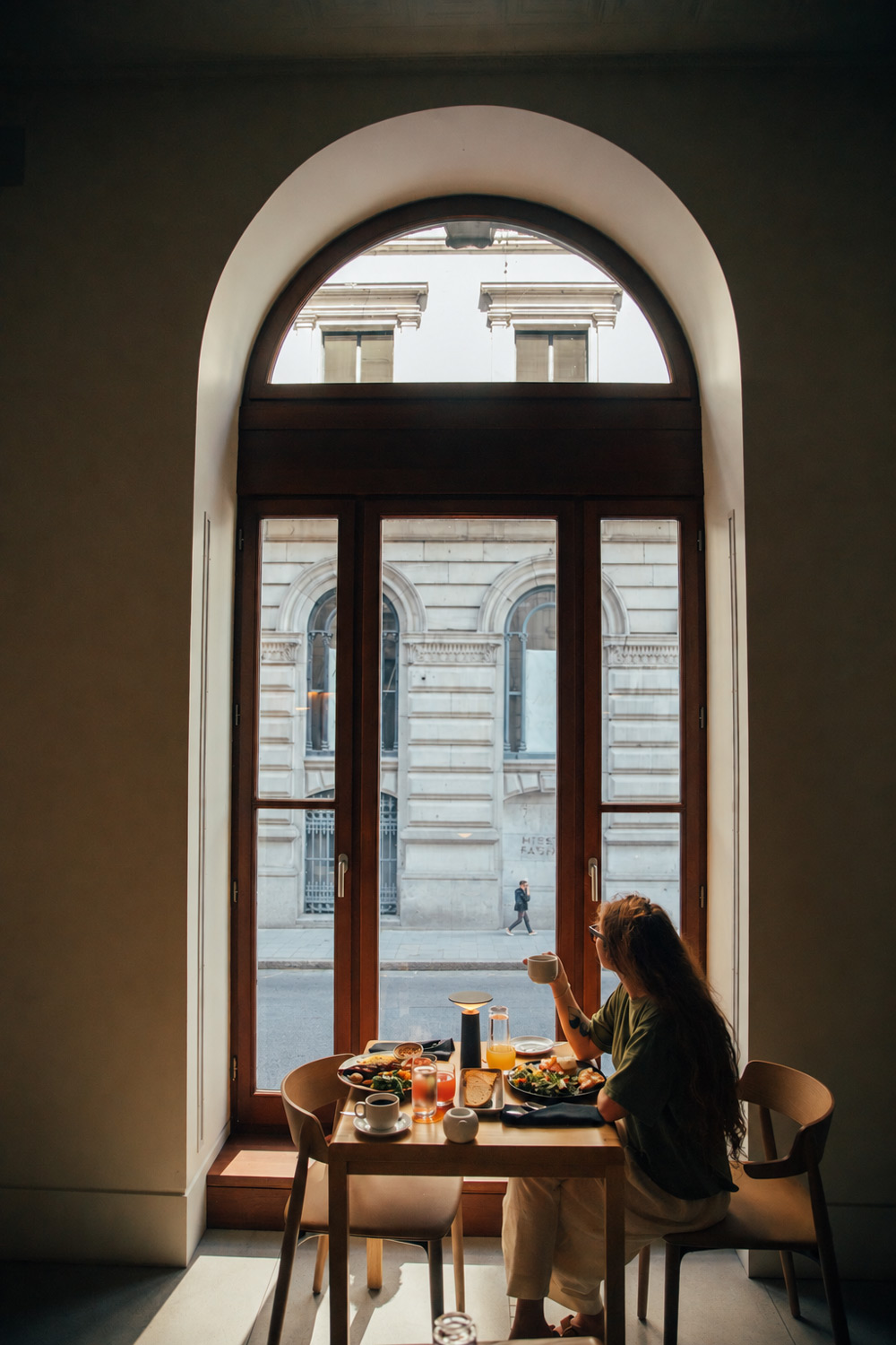 Le petit-déjeuner à l'hôtel Gault