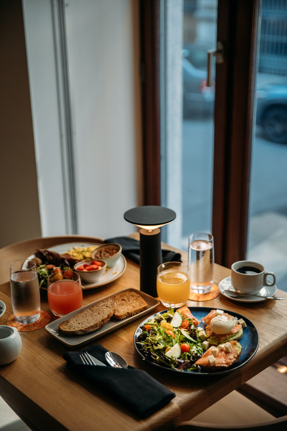Le petit déjeuner de l'hôtel Gault
